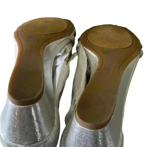 Alex Marie Shoes Womens Size 10M Sparkle shimmery Formal Dressy Open Toe Sandals - Picture 9 of 10